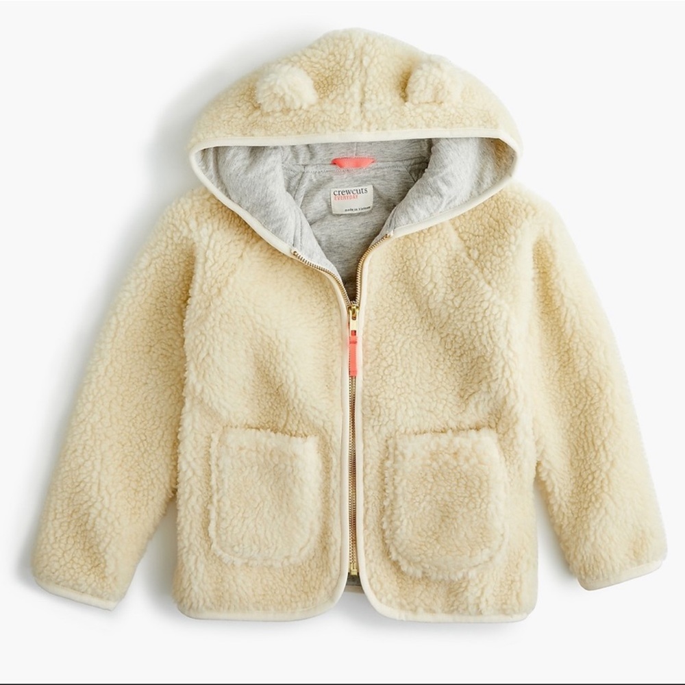 Crewcuts Sherpa Hoodie Jacket